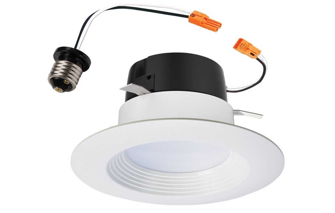LT460WH6930R Retrofit Baffle Kit, 8 W, 120 V, LED Lamp - pack of 6