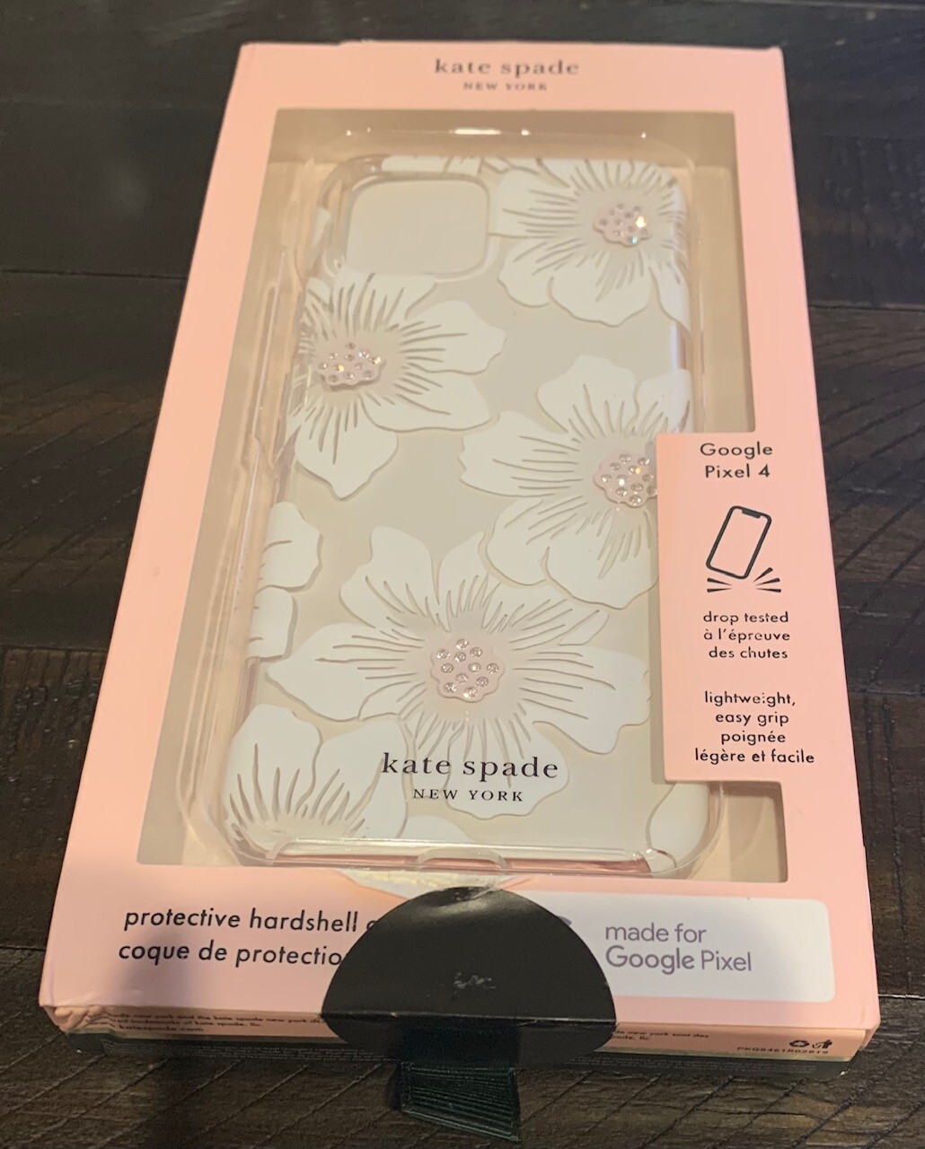 Kate Spade Protective Case For Google Pixel 4 - Hollyhock Floral - 100% GENUINE