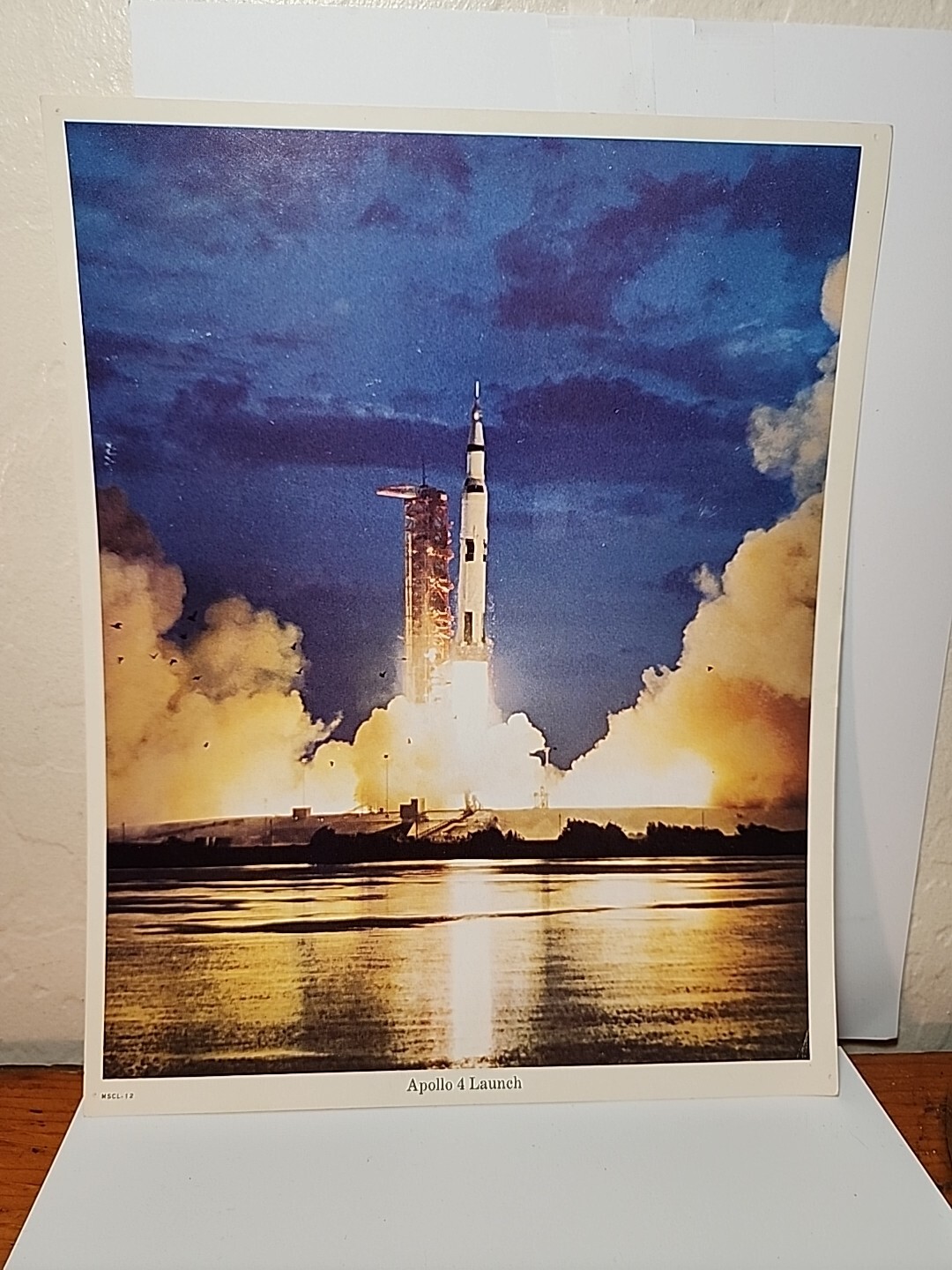 NASA 8x10 Official Photograph Photo Apollo 4 Launch Photo Print MSCL-12 JJP 207