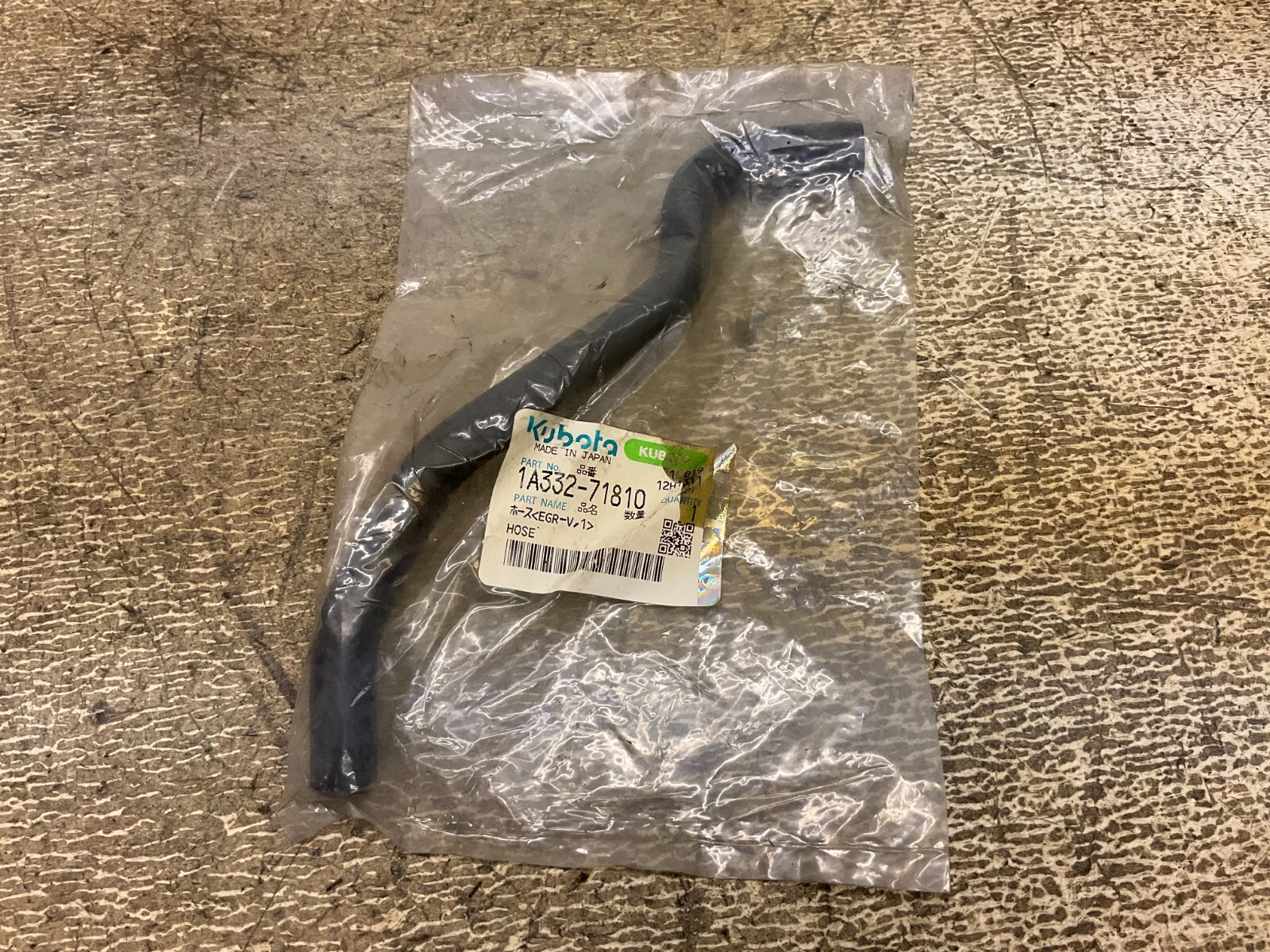 Kubota 1A332-71810 Hose 1A33271810 New (TSC)