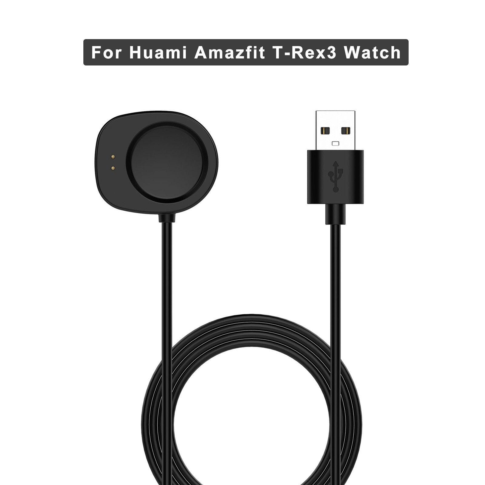 For Huami Amazfit T-Rex3 Watch Magnetic Charging Base Charger Cable Accessories