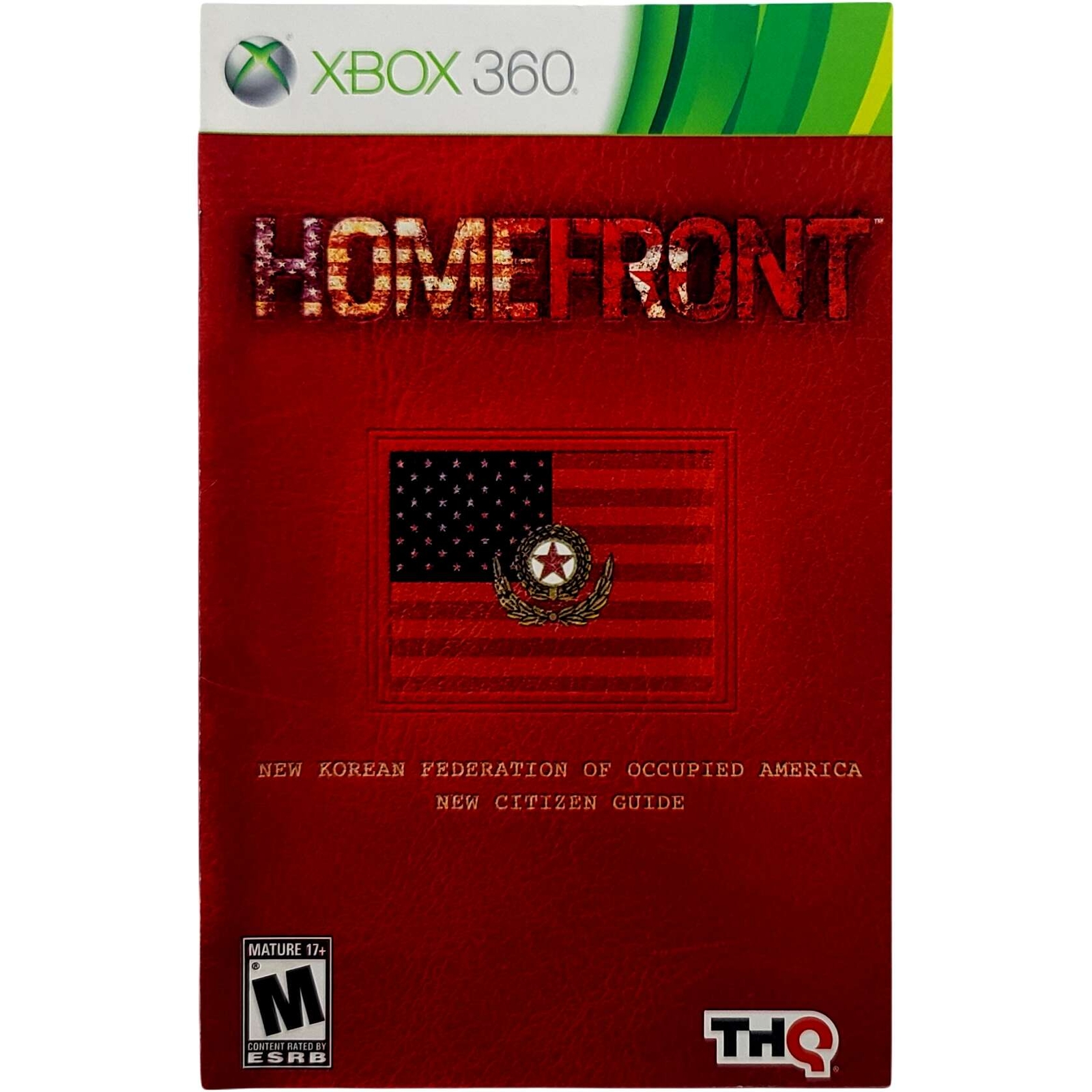 (Manual Only) Homefront - Microsoft Xbox 360 Excellent Tested Original