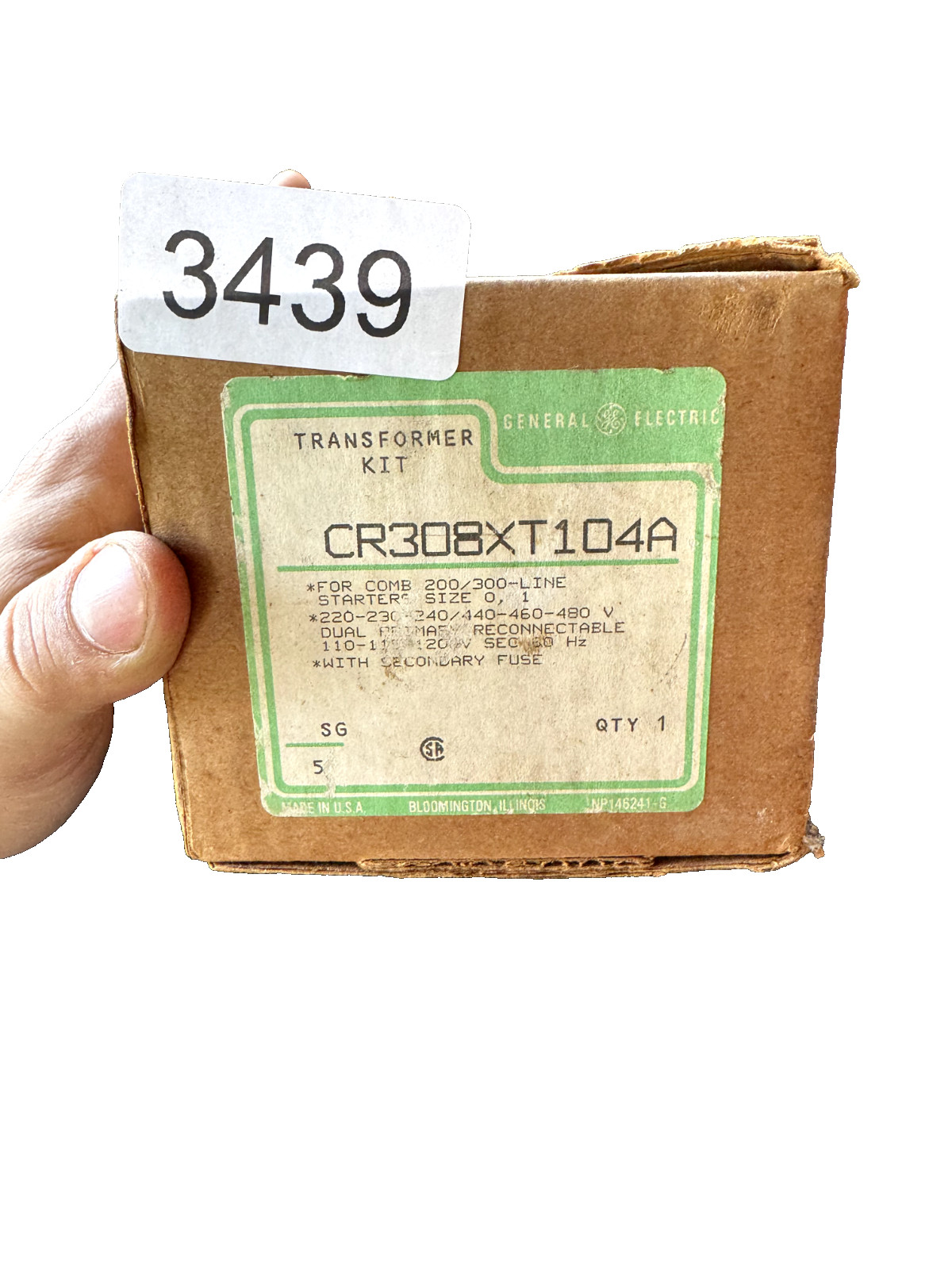 General Electric CR308XT104A Transformer Kit