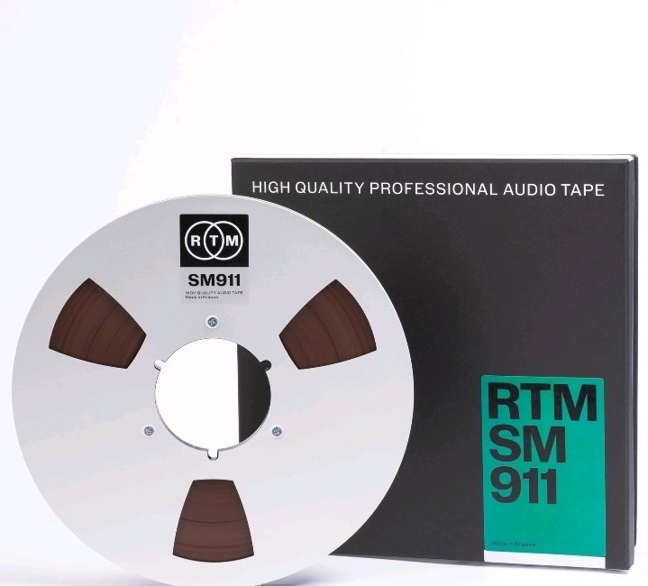 Recording The Masters SM911 1/4" x 2500' Analog Tape 10.5" Reel #R34120 - RTM
