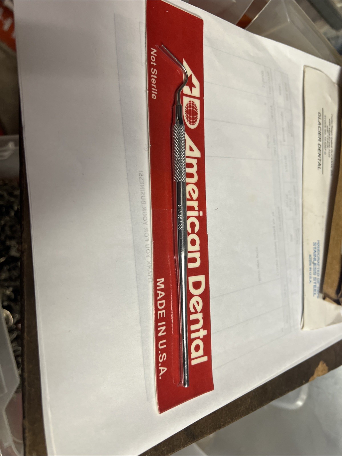 2 Glickman Single Ended Probe 26G Dental Probes 2 For $10.                Box 55