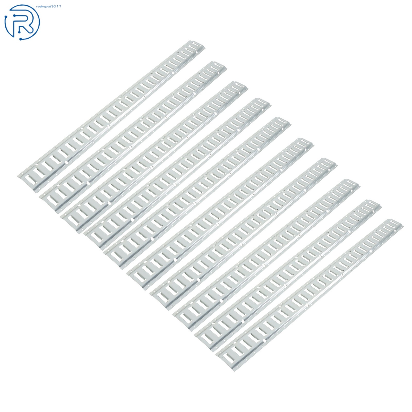 10 Pack 5' E Track Tie Down Rail System For Trucks Trailers Vans Secure Cargo