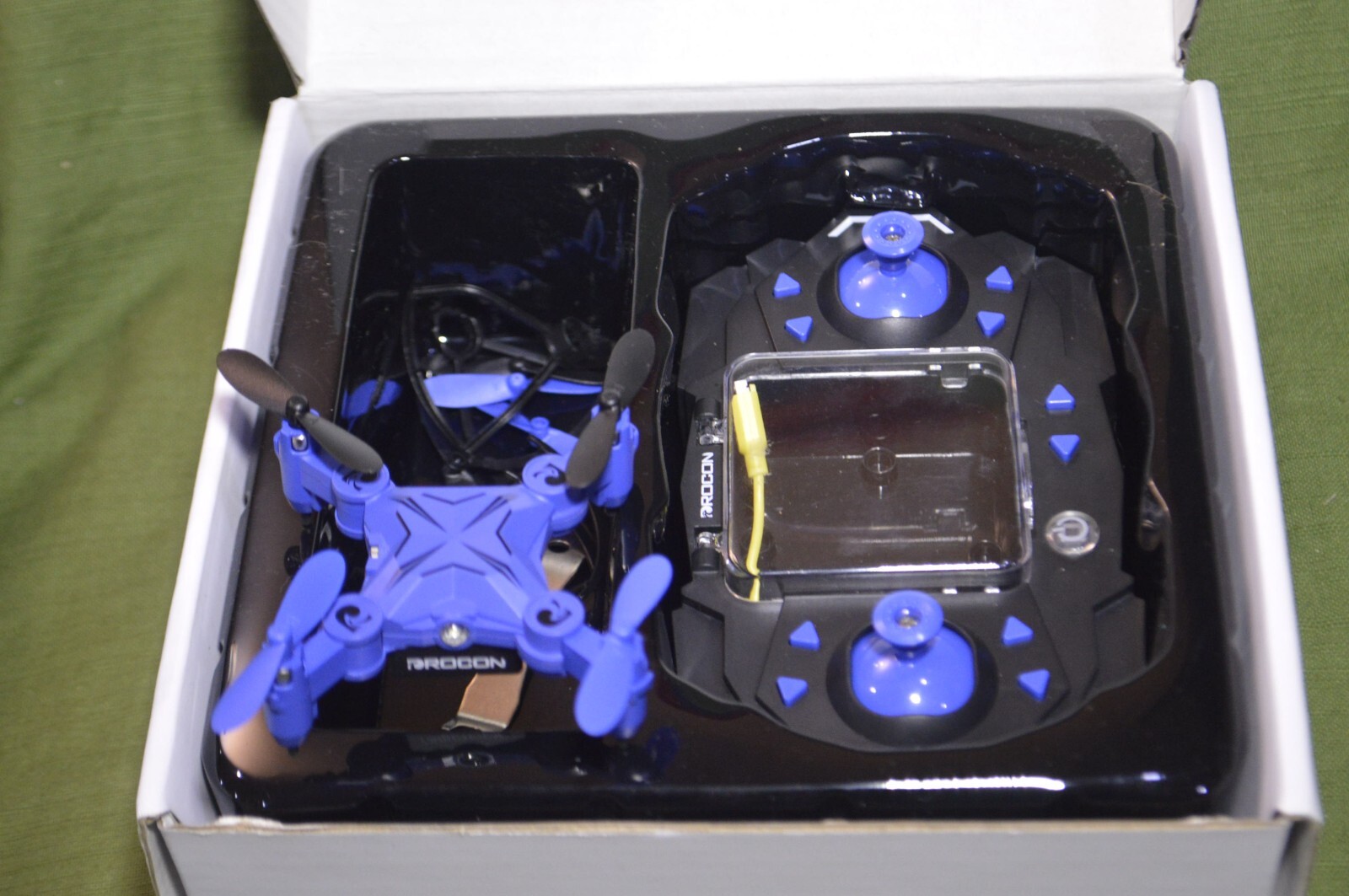 DROCON Scouter 901H Portable Pocket DRONE Untested FOR PARTS INCOMPLETE