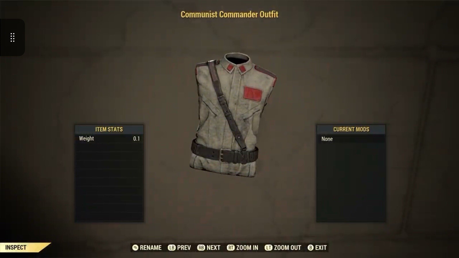(Xbox) Communist Commander Outfit - Rare Apparel