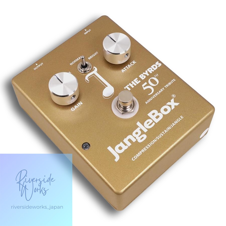 JangleBox Byrds 50th LE Compressor Guitar Effect Pedal Used