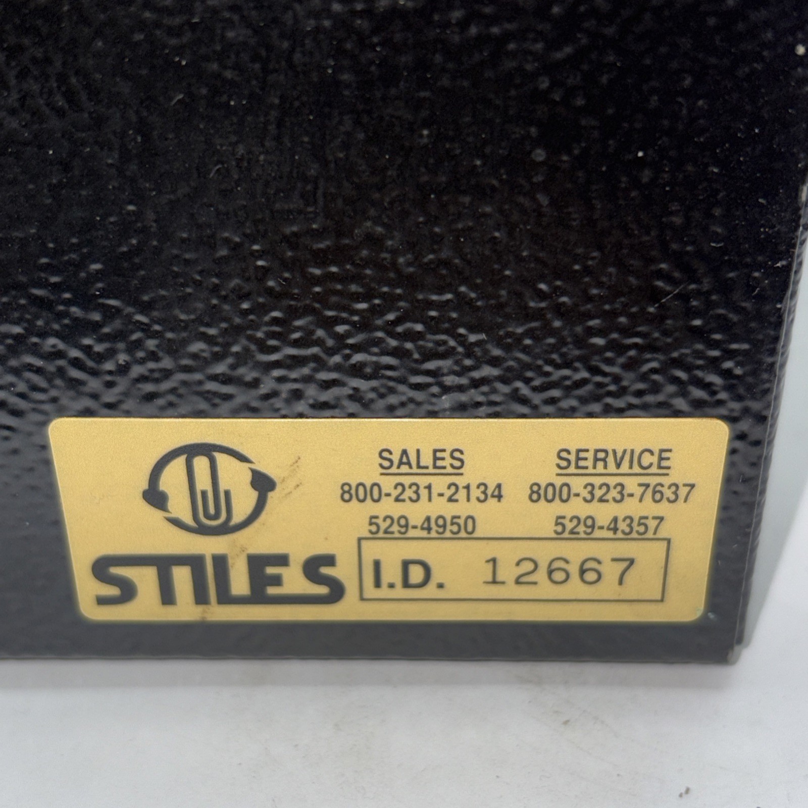 LATHEM TIME CLOCK Model 4206 24 Hour Clock Black Works (Time Stamp Does NOT)