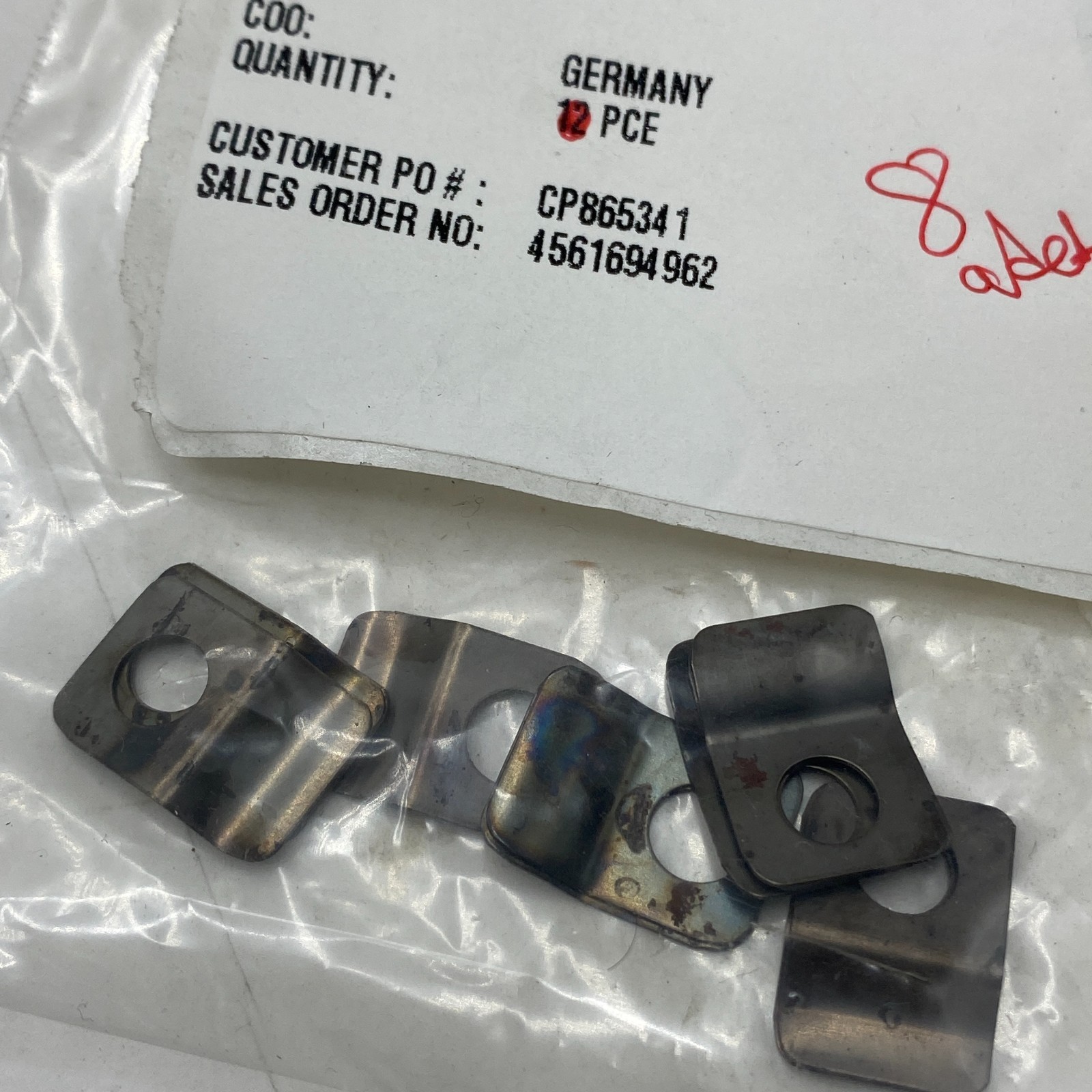 PACK OF 8 HEIDELBERG LEAF SPRING HDM1530790 09.457.012/01, 09457012/01 NEW 🎯