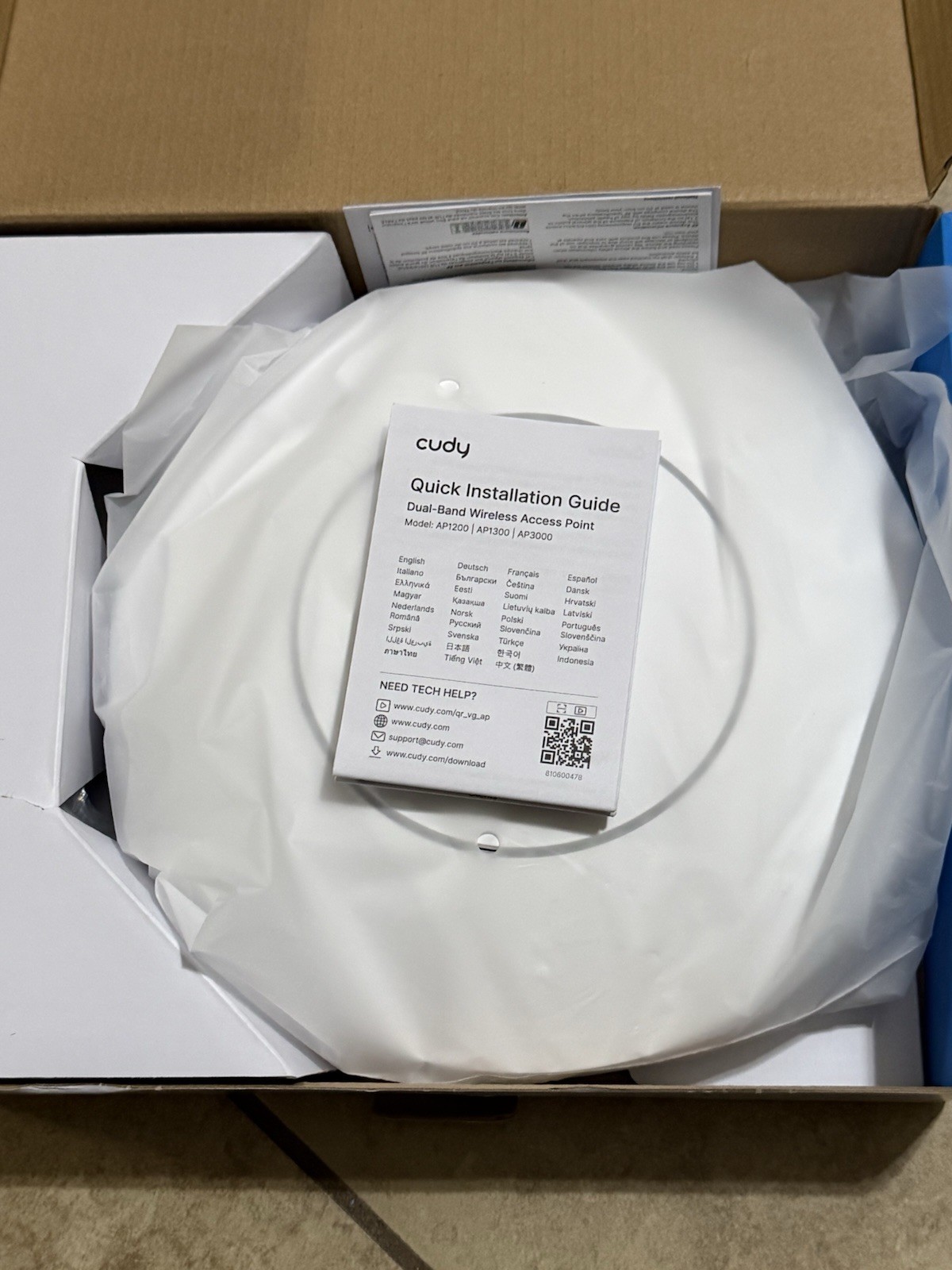 Cudy AC1200 Gigabit Wireless Access Point AP1300