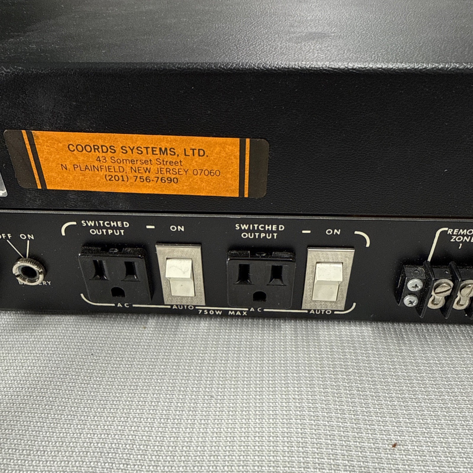 Technology Systems Corp Sonar Scan - Model 2000 XL *** Parts Only
