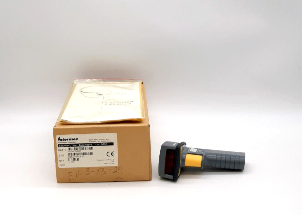 Intermec 1550NI Sabre Model 1550 Barcode Scanner
