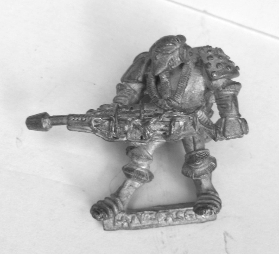 Imperial Space Marine Lascannon 1 Heavy Weapon 40K warhammer metal