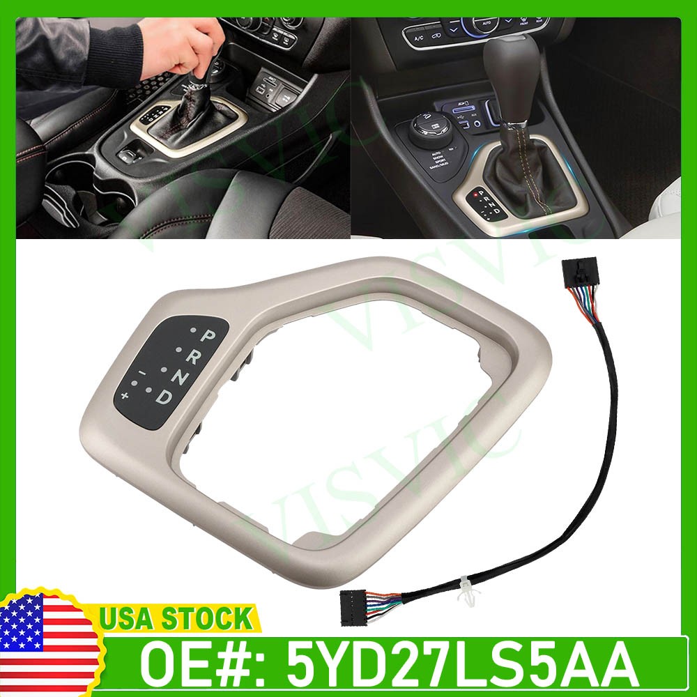 Transmission Gear Shifter Bezel w/ Harness For 2014-2018 Jeep Cherokee KL