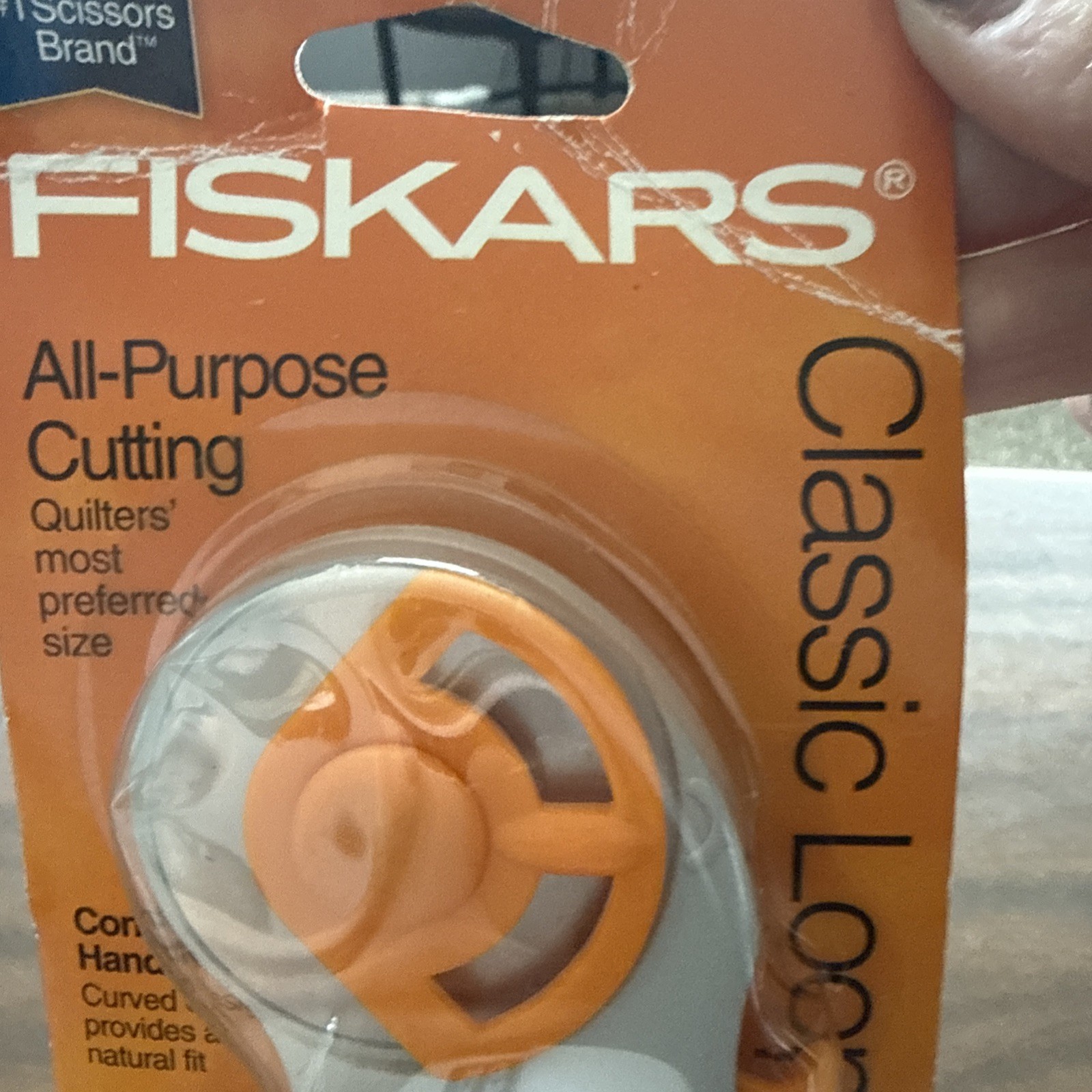 Fiskars rotary Cutter 45MM Classic Loop All-Purpose Cutting Tool +new Blade NOS