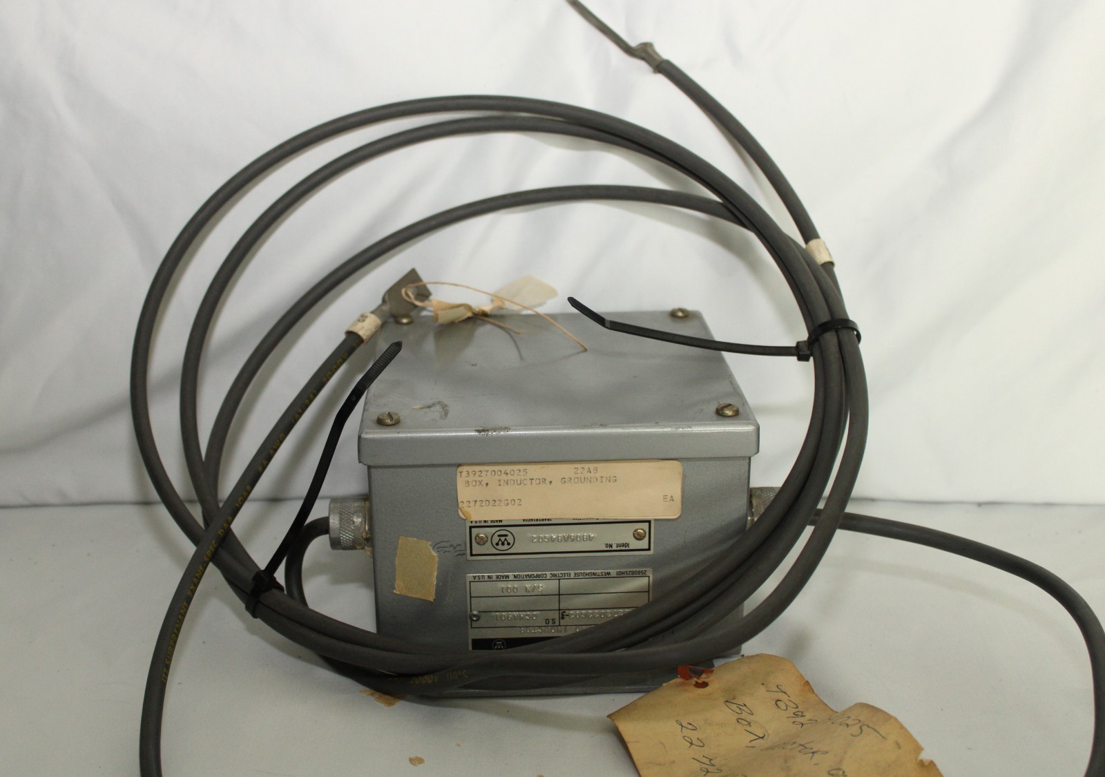 Westinghouse 2272D22G02 Ground Inductor Heavy Duty Industrial Made In USA