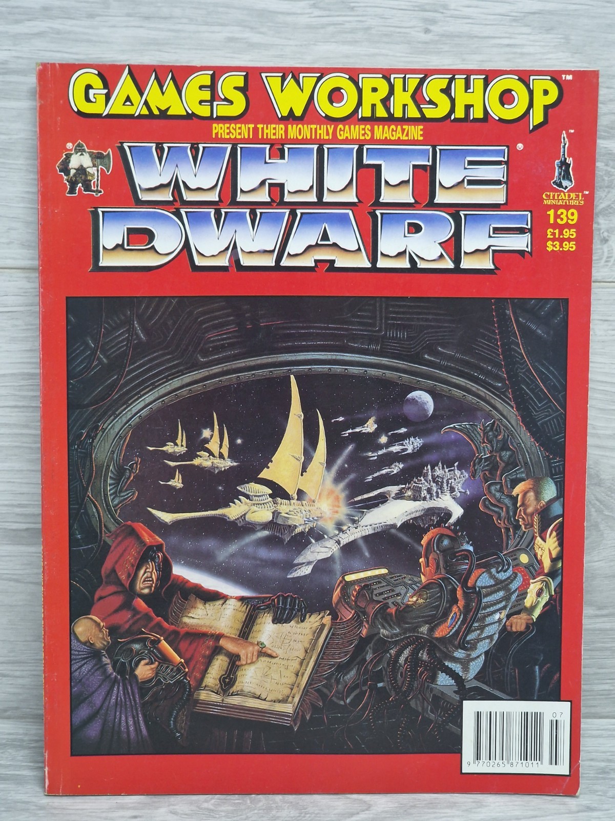 White Dwarf Magazine Games Workshop Issue 139 July 91 Space Fleet Warhammer 40k