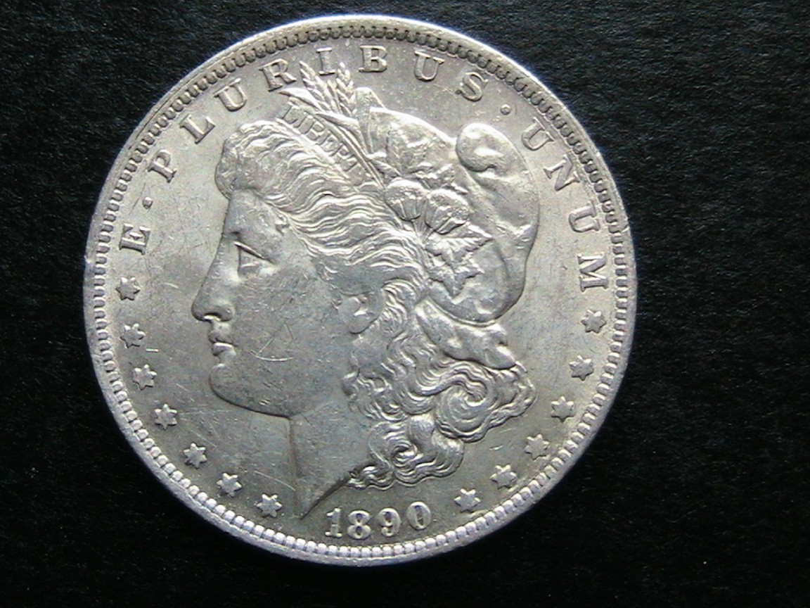 1890-0 MORGAN SILVER DOLLAR
