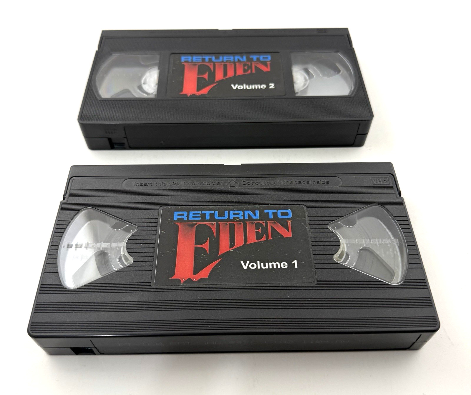 RETURN TO EDEN VHS 2 Tape Set Australia Release Complete Miniseries