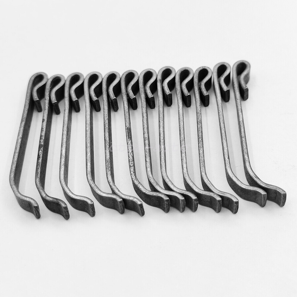 12 MAC, MATCO, VINTAGE TOOL BOX 1 5/8" REPLACEMENT TOOL BOX DRAWER SLIDE CLIPS