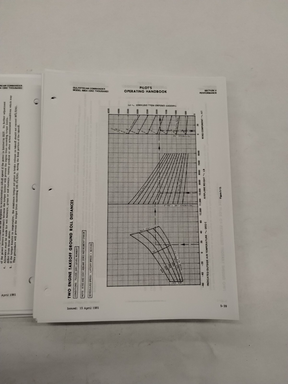 Aero Commander Jetprop Model 695A (1000) Pilots Operating Handbook & Supplements