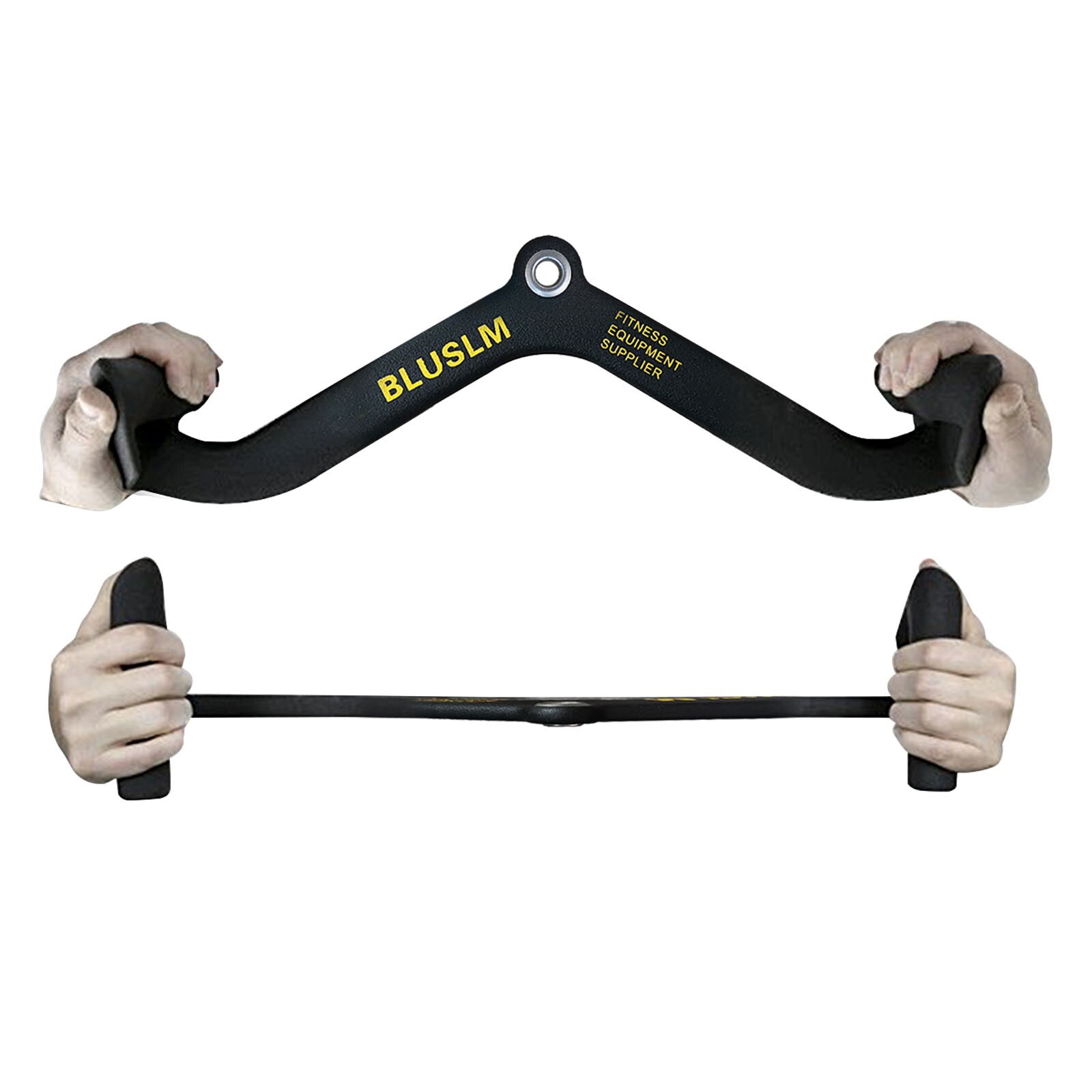 LAT Pull Down Bar for Cable Machine Pulldown T Bar V Bar Cable Attachments BL04