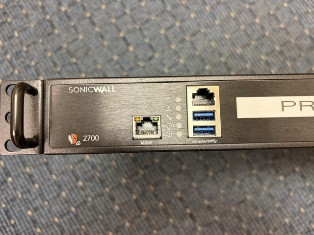 Sonicwall NSA 2700 Network Security Appliance - Firewall - TRANSFERABLE