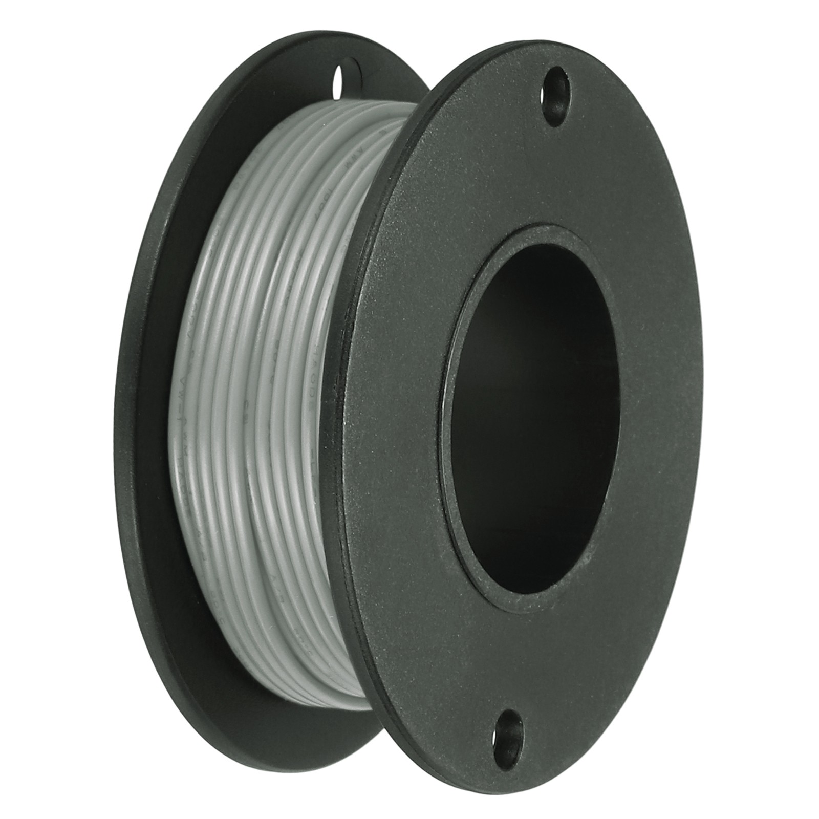 30AWG Stranded Wire PVC Hookup 10M/33ft Grey, Electrical Wire UL1007 Spool