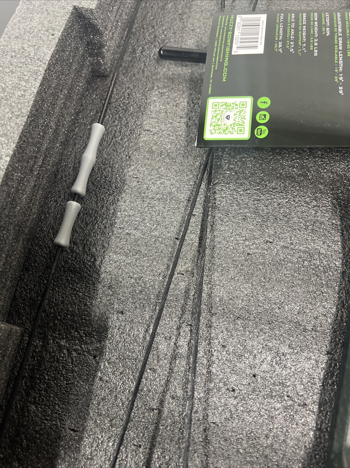Muzzy Deviant Hybrid-Lever Cam Bowfishing Bow