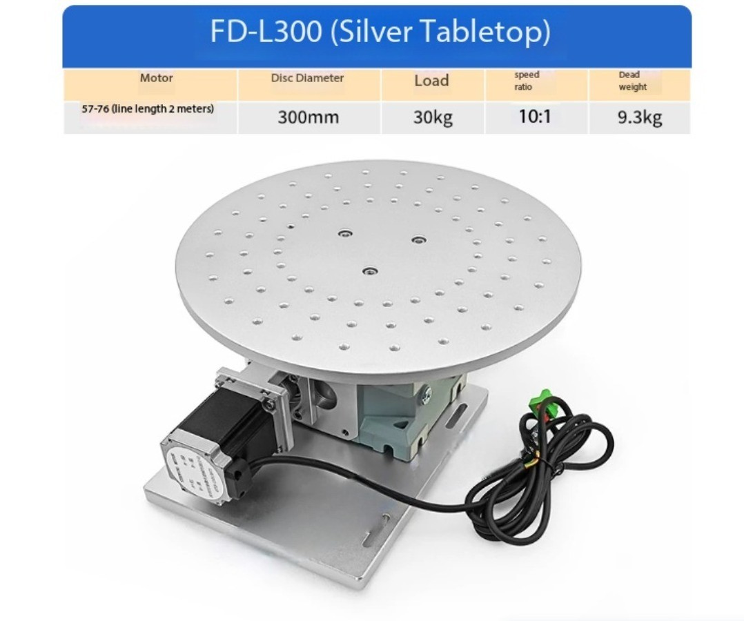 Motorised 360 Degree Rotary Table Rotary Platform Motorised Rotary Table