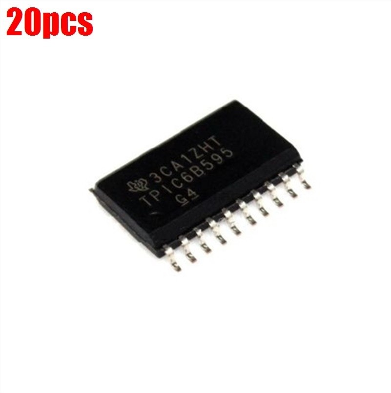 20pcs 8-bit TPIC6B595 TPIC6B595DW TPIC6B595DWR SOP-20 shift register new ic zl *