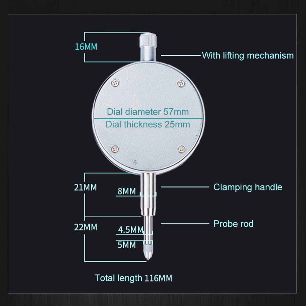 Oudtinx Digital Dial Indicator Electronic Test Gauge Under 3 Inches