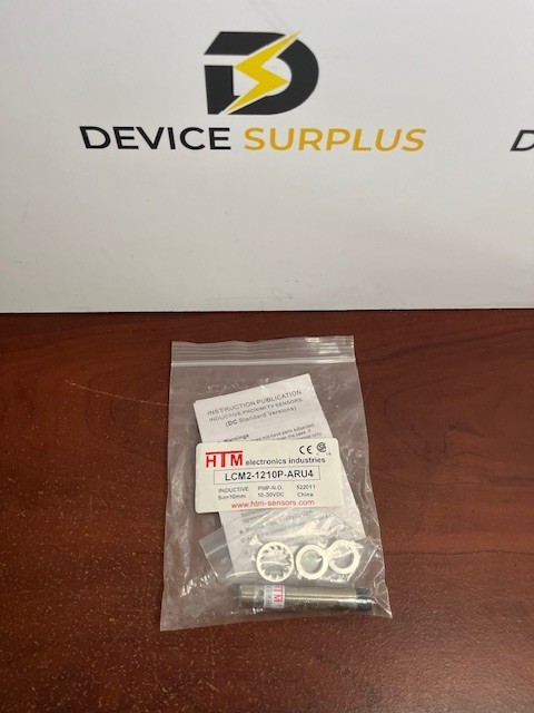 HTM Sensor LCM2-1210P-ARU4 Long Range Proximity Sensor 10mm New