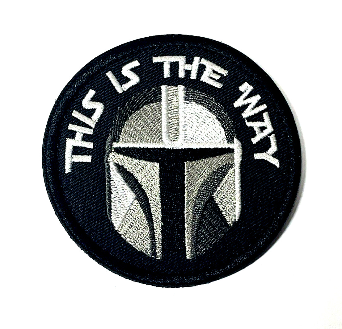 Bounty Hunter Patch, This Is The Way Patch, Mandalorian Tactical, Hook & Loop