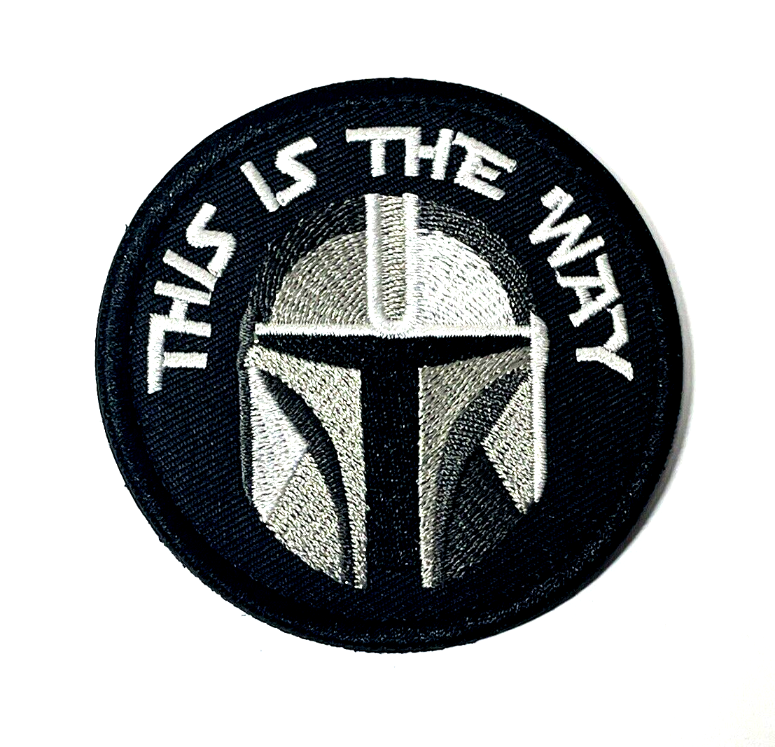 Bounty Hunter Patch, This Is The Way Patch, Mandalorian Tactical, Hook & Loop