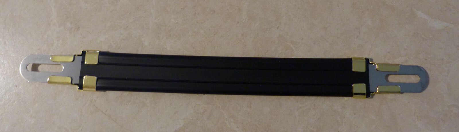 Marshall Style Handle with Gold End Caps