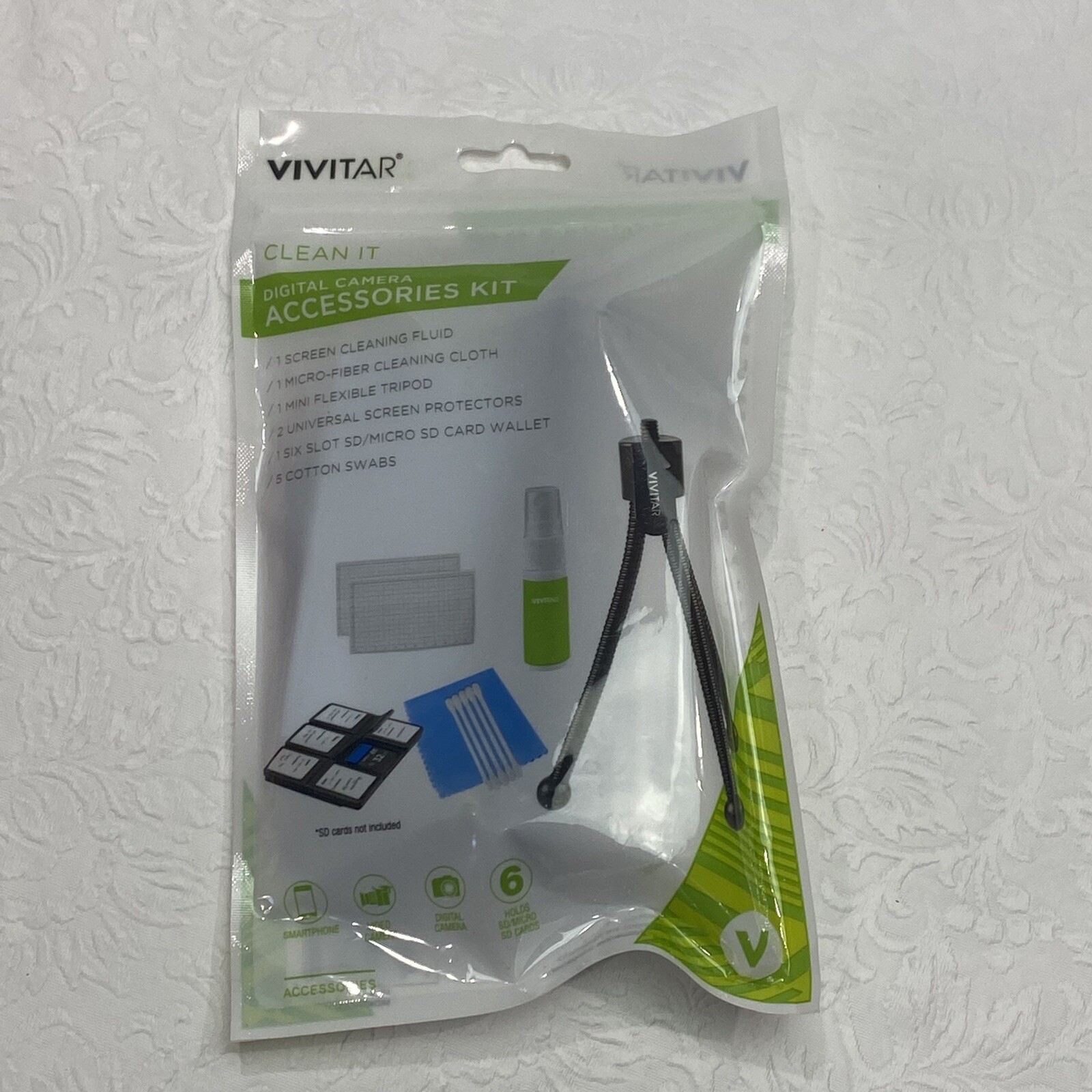 Vivitar Clean It Digital Camera Accessories Kit Brand New in Package & Unopened
