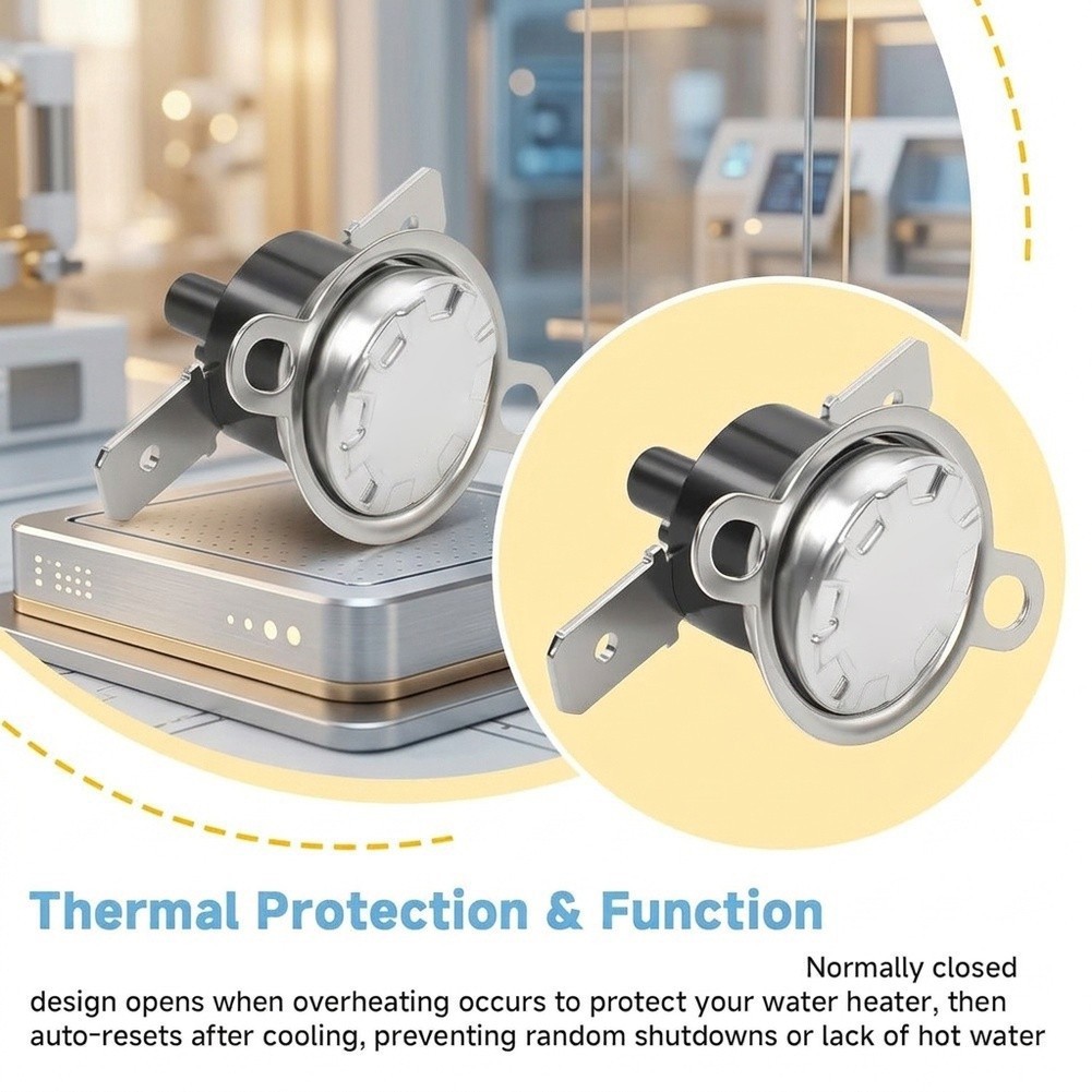 Resettable Thermal Switch High Limit Thermostat Reliable Circuit Interruption