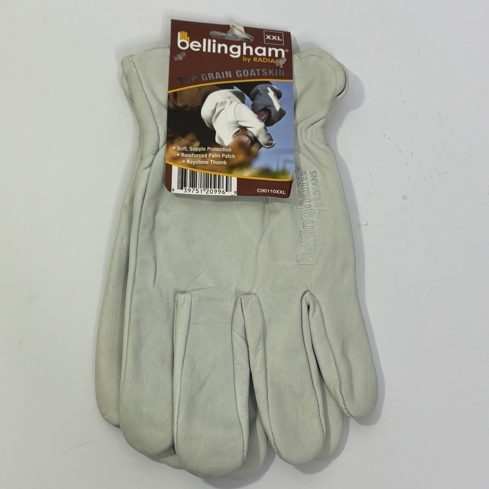 Bellingham Top Grain Goatskin Gloves Men’s Size XXL NEW