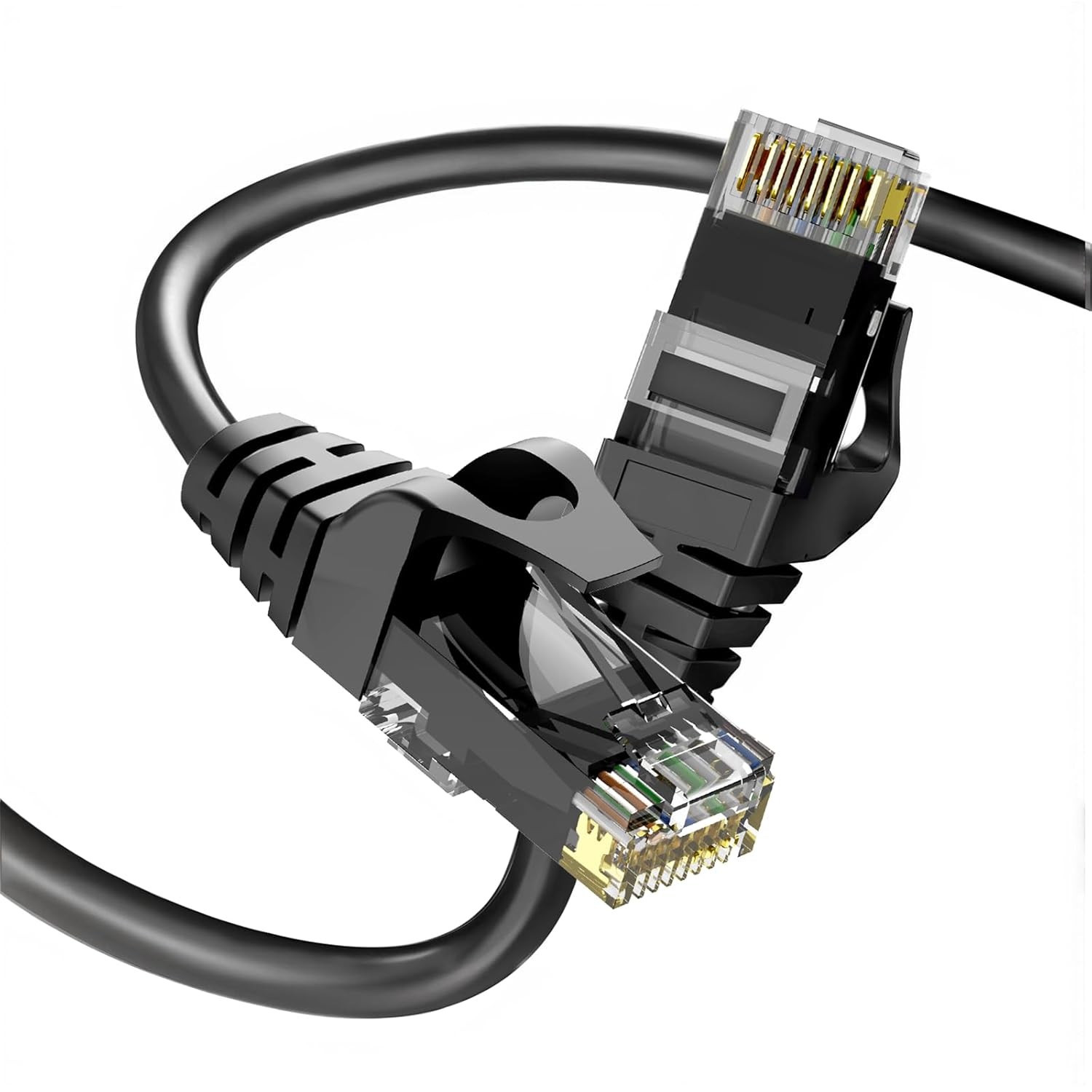 CableGeeker Cat 6/Cat5e Ethernet Cable 6 ft, 10Gbps Snagless 6ft