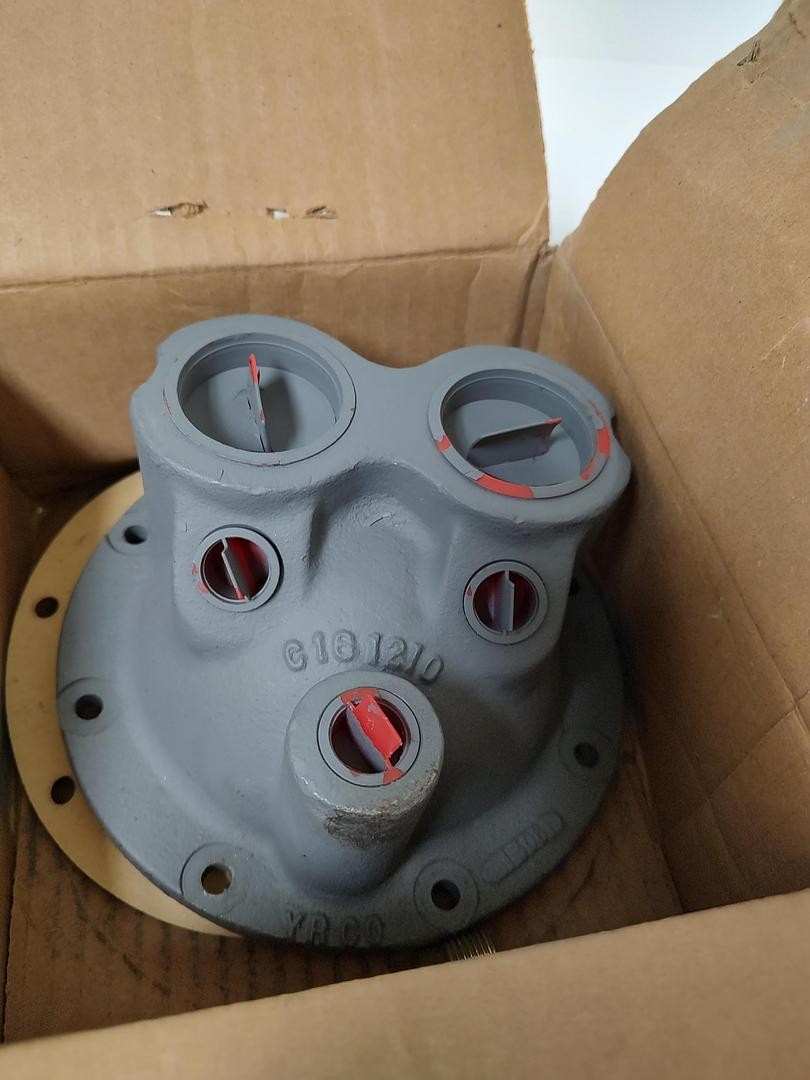 🔥Young Radiator F-600-4P Heat Exchanger End Bonnet Cap (4 Pass) 7.5"