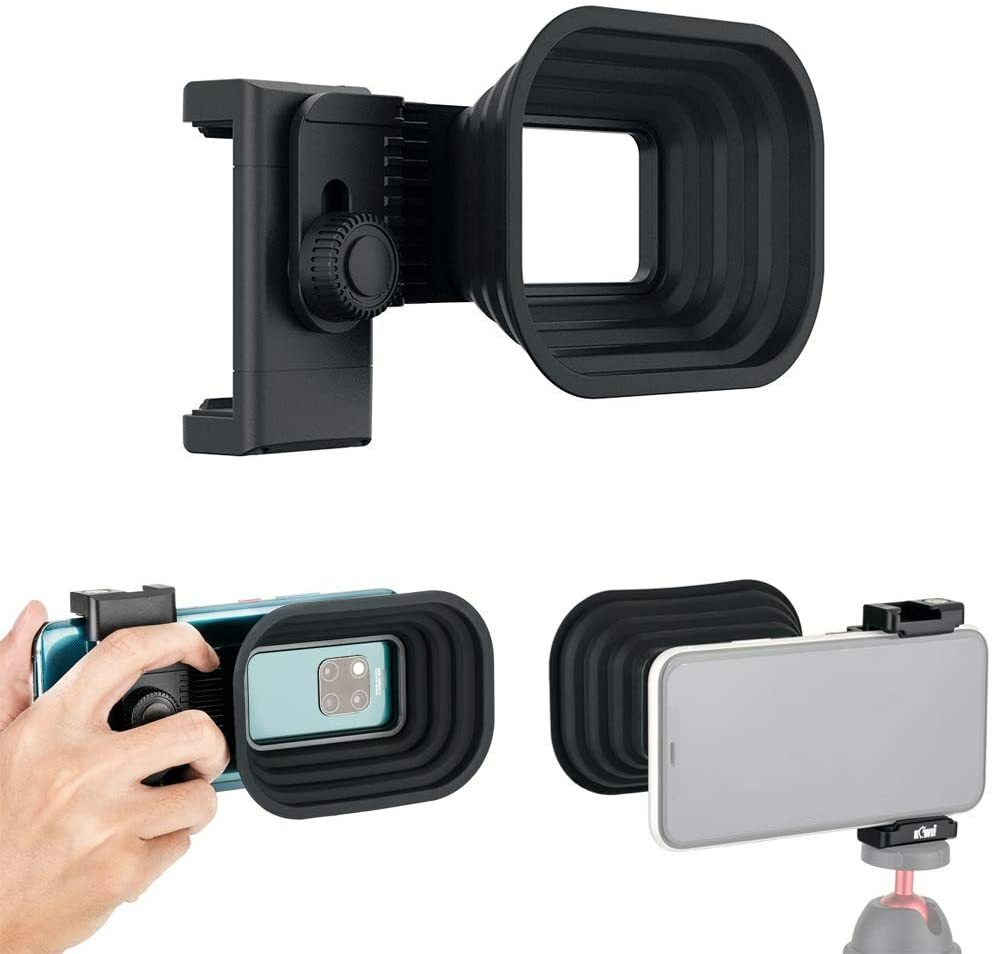 Anti-Reflection Phone Lens Hood Shade for iPhone Cellphone Samsung Galaxy Note