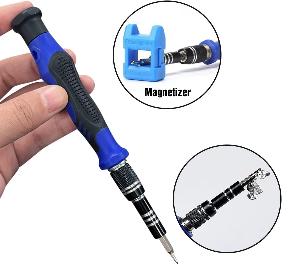 142 IN 1 Professional Computer Repair Tool Kit, Precision Screwdriver Set with 1