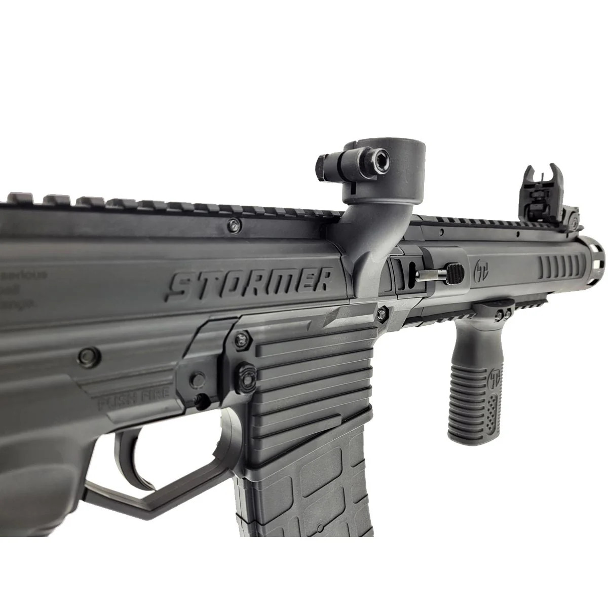 Tippmann Stormer Elite Dual Feed Paintball Marker Black