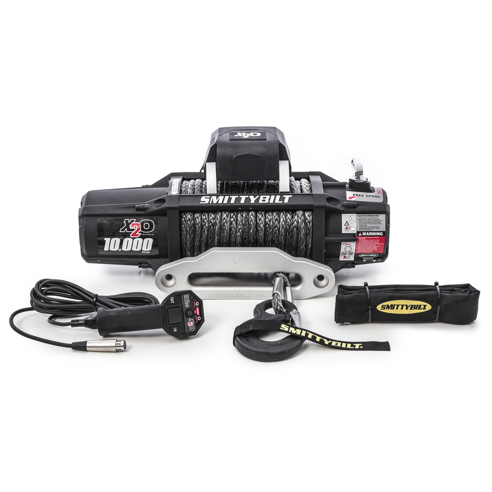 Smittybilt 98510 X2O 10K GEN-2 Winch w/Synthetic Rope