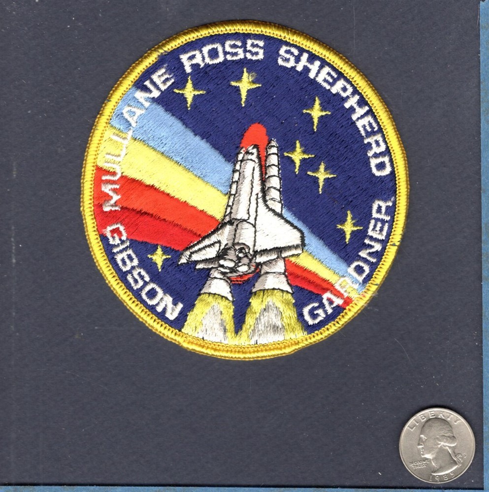 STS-27 NASA Space Shuttle ATLANTIS Mission NASA Astronaut Patch Ross Gibson