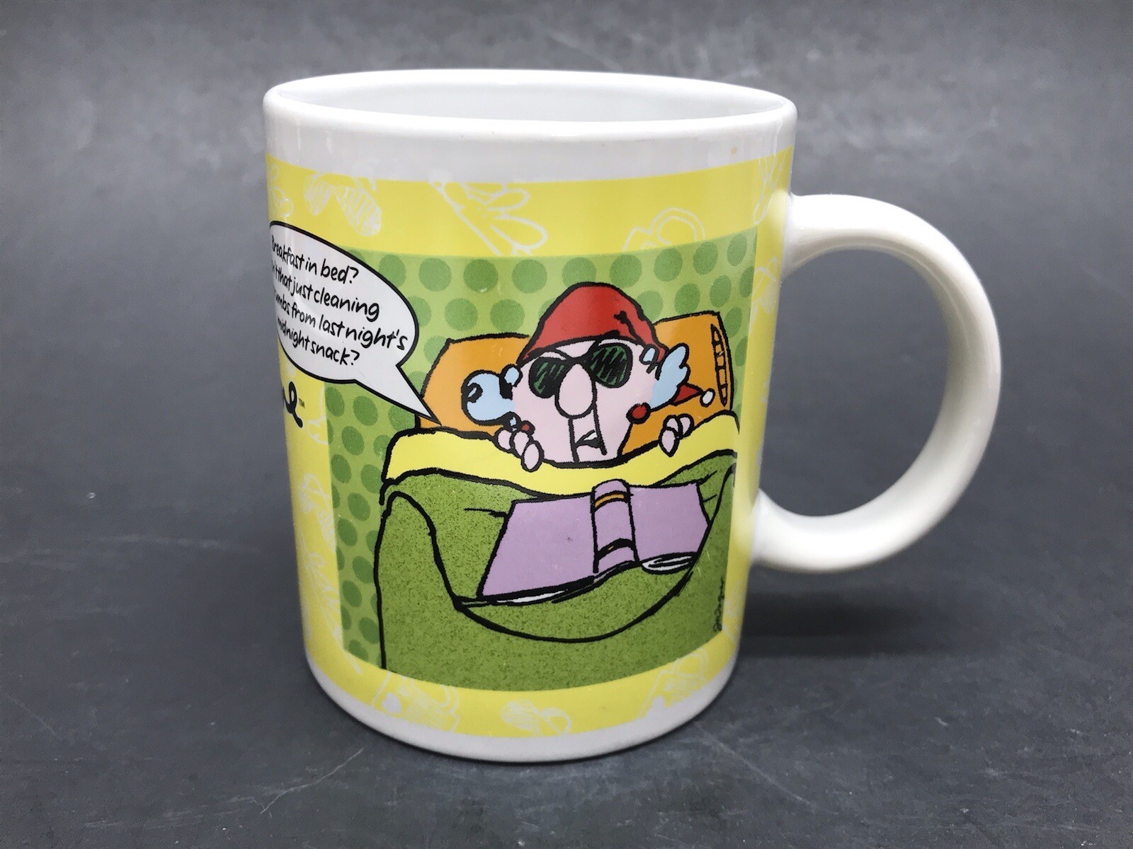 MAXINE Coffee Cup Humor Grouchy/ Breakfast in Bed Hallmark ***FREE SHIPPING***