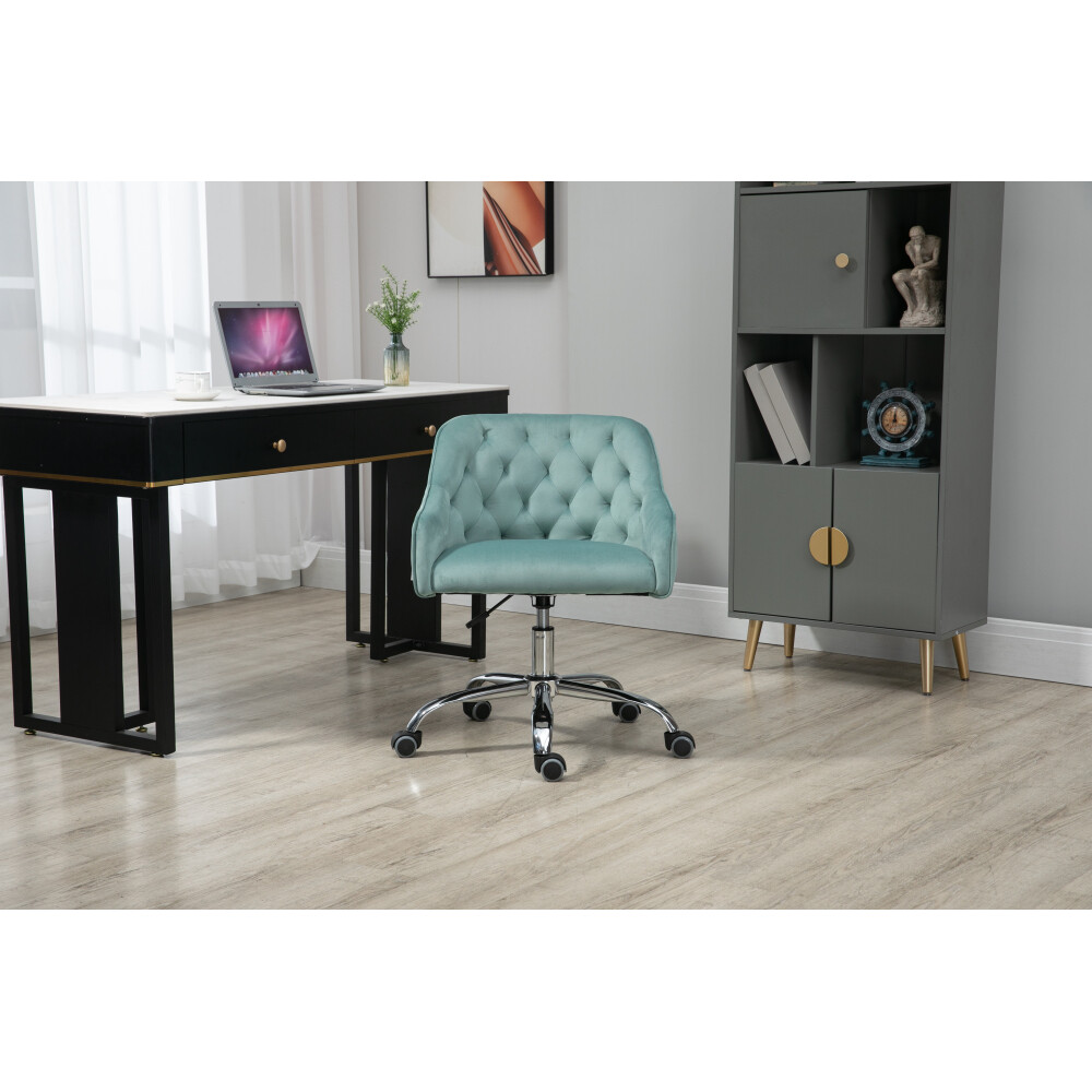 Modern Cute Computer Chair Wheels Swivel Height Adjustable Chair for Home Office